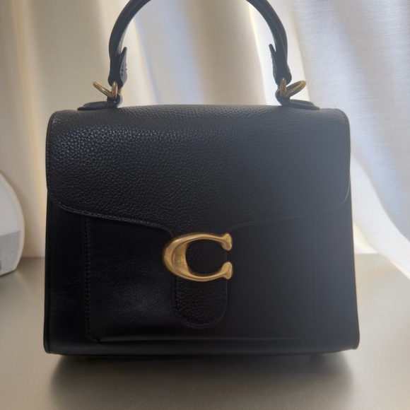 Coach Tabby Top Handle 20 Crossbody Bag with Gold Accents - Picture 2 of 8